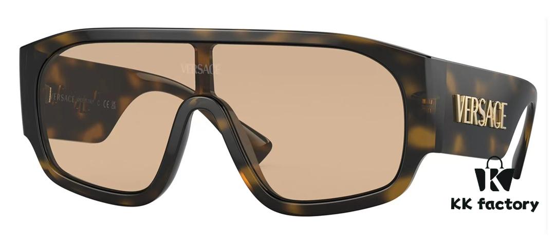 6931f9453a89a121ed54a6d9 Versace 2024 New Arrival Sunglasses Unisex High-End One-Piece Aviator Eyewear for Driving