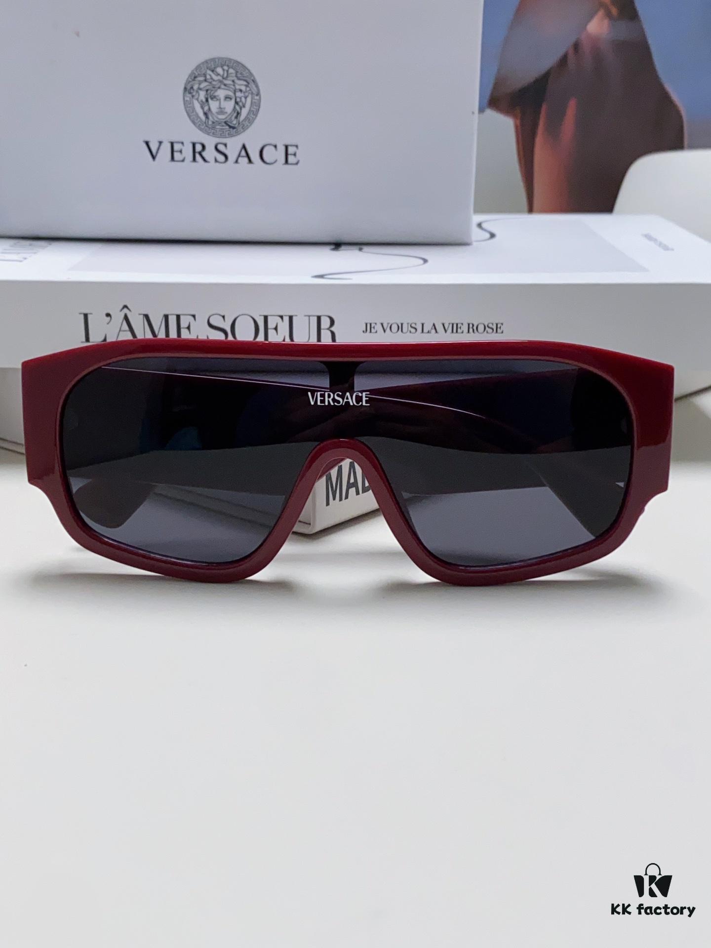 6931f9463a89a121ed54a6eb Versace 2024 New Arrival Sunglasses Unisex Premium One-Piece Aviator Goggles for Driving