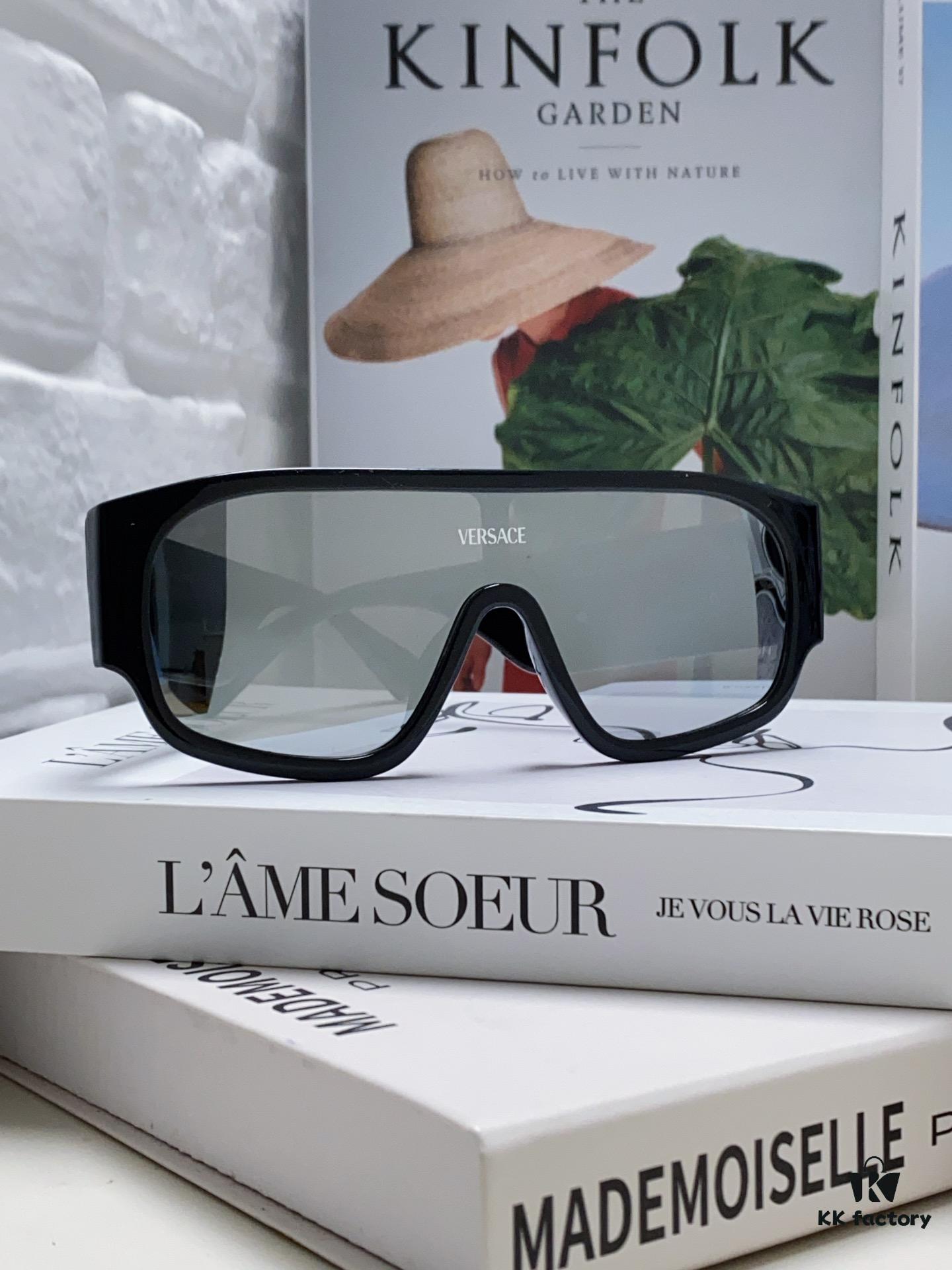 6931f9473a89a121ed54a6ef Versace 2024 New Arrival Sunglasses Unisex Premium One-Piece Pilot Sun Glasses for Driving 4439