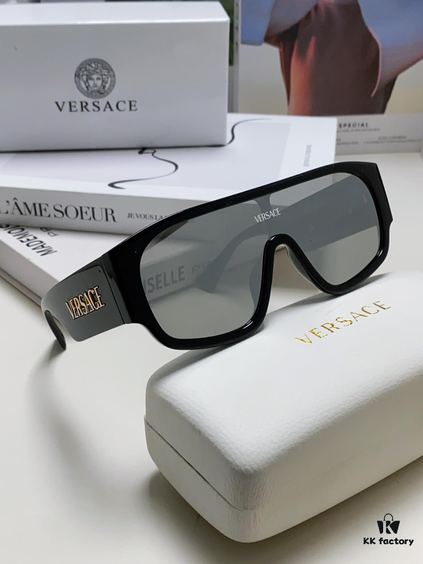 6931f9473a89a121ed54a6f5 Versace 2024 New Arrival Sunglasses Unisex Premium One-Piece Pilot Sun Glasses for Driving 4439