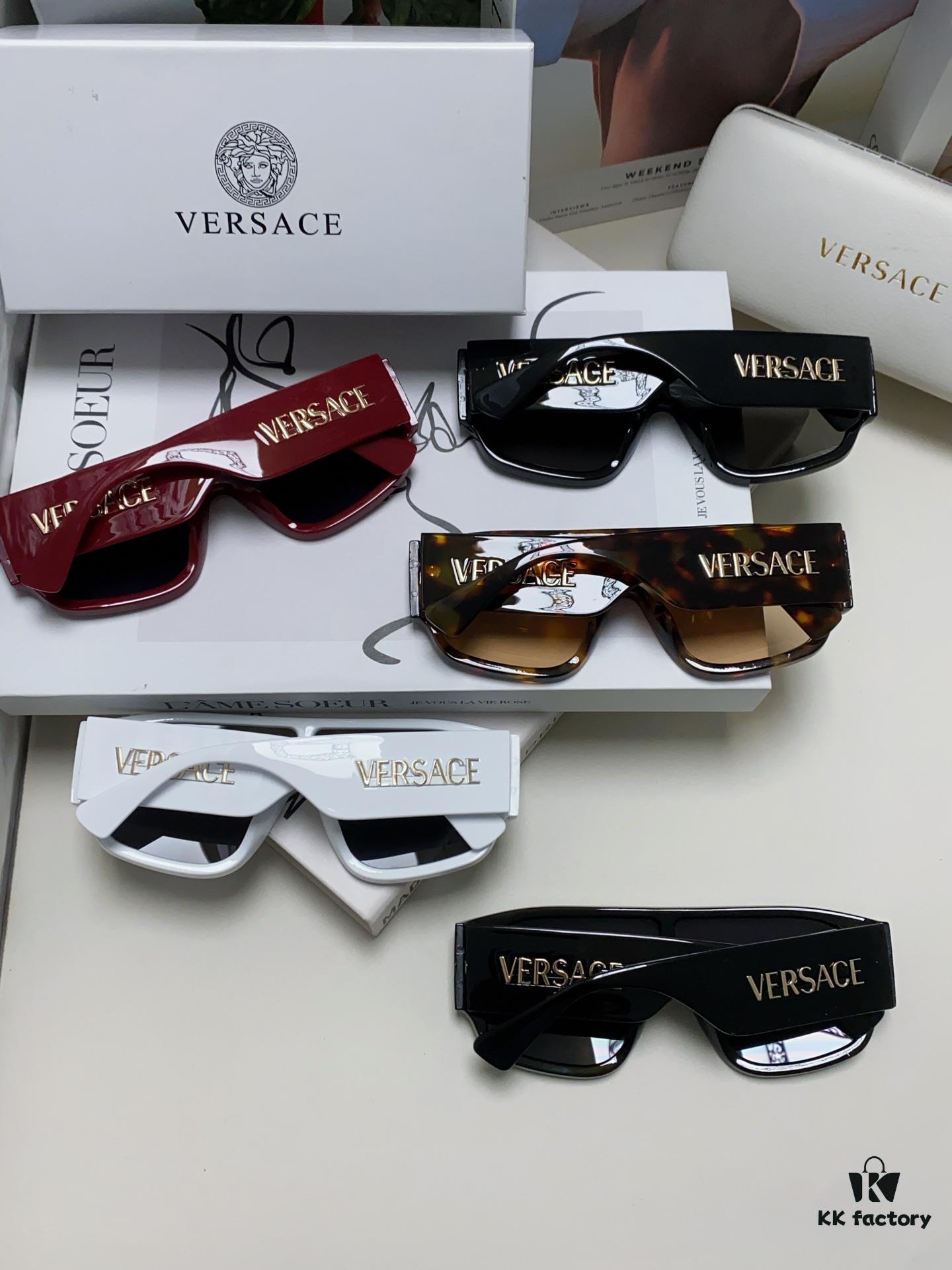 6931f9473a89a121ed54a6f6 Versace 2024 New Arrival Sunglasses Unisex Premium One-Piece Pilot Sun Glasses for Driving 4439