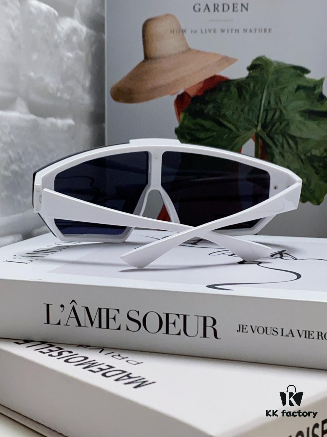 VERSACE Versace [Spring/Summer 2024 New Arrival] Unisex Sunglasses, One-Piece Mask-Style Goggles