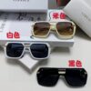 6931f9523a89a121ed54a784 VERSACE Unisex Classic Black and Gold Sunglasses Fashion Couple Shades VE4399