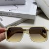 6931f9533a89a121ed54a794 VERSACE Unisex Classic Black and Gold Sunglasses Fashion Couple Shades VE4399
