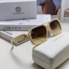 6931f9543a89a121ed54a798 VERSACE Unisex Classic Black and Gold Sunglasses Fashion Couple Shades VE4399