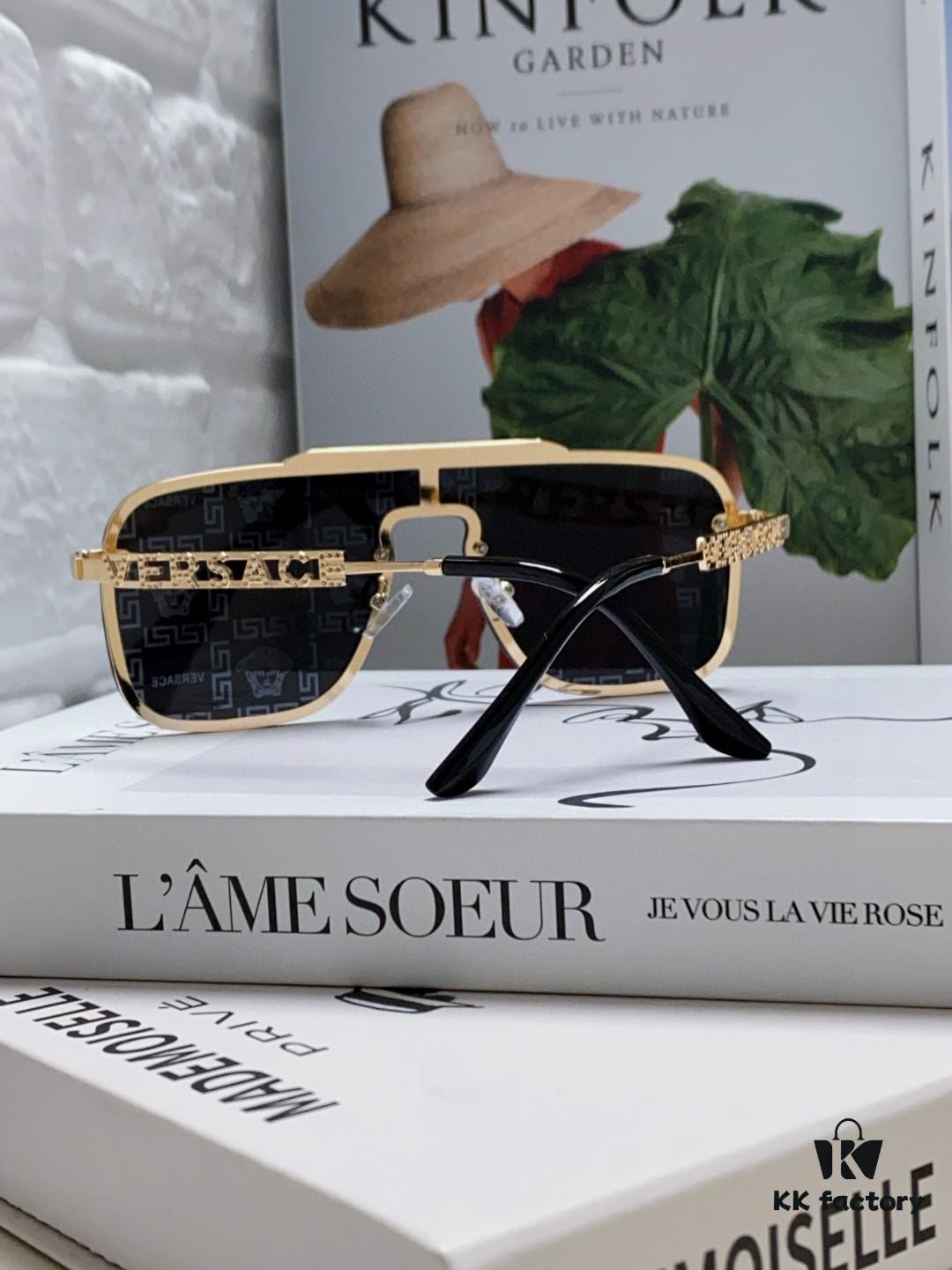 6931f9553a89a121ed54a7b1 Versace 2024 New Arrival Unisex Sunglasses, Stylish UV-Protective Women's Casual Sunglasses, Fashionable European and American Design, Comfortable Eyewear