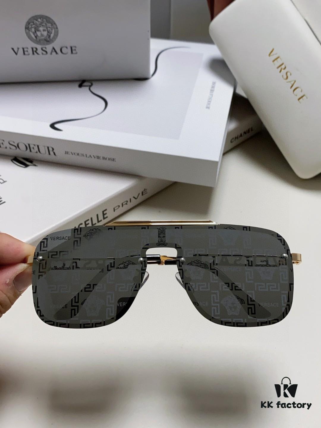 6931f9553a89a121ed54a7b2 Versace 2024 New Arrival Unisex Sunglasses, Stylish UV-Protective Women's Casual Sunglasses, Fashionable European and American Design, Comfortable Eyewear