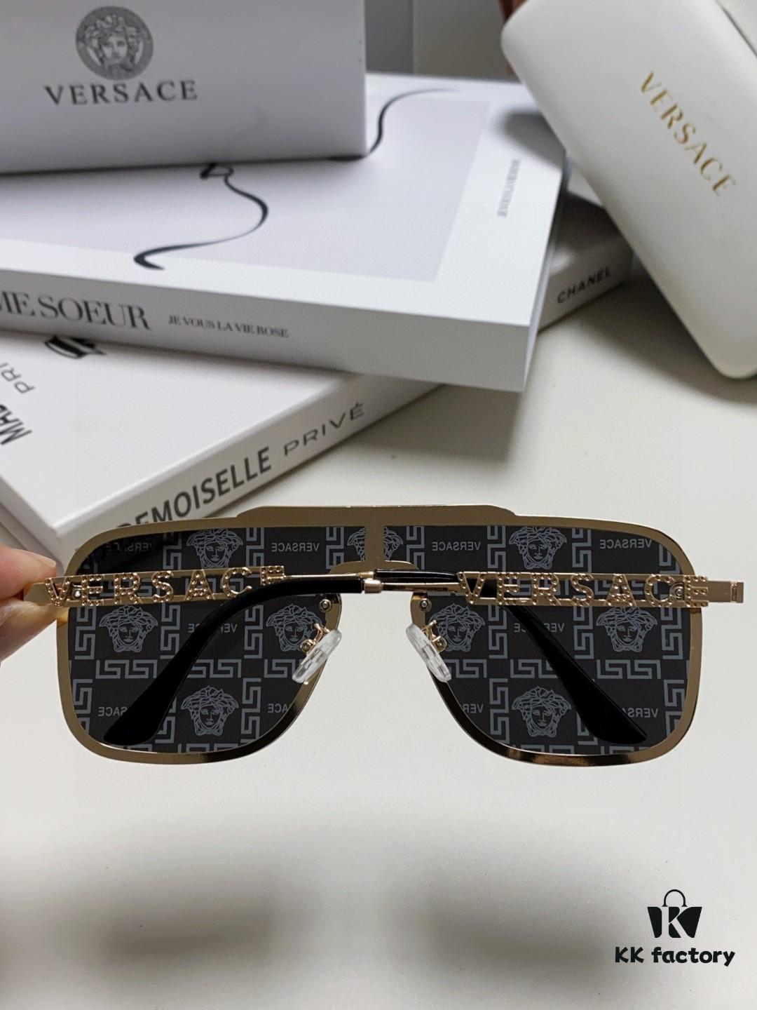 6931f9563a89a121ed54a7b3 Versace 2024 New Arrival Unisex Sunglasses, Stylish UV-Protective Women's Casual Sunglasses, Fashionable European and American Design, Comfortable Eyewear