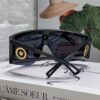 6931f9563a89a121ed54a7bb Versace 2024 New Arrival European and American Style One-Piece Sunglasses, Fashionable Oversized Hollow-Out Sunglasses for Men and Women