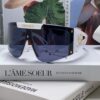 6931f9573a89a121ed54a7c3 Versace 2024 New Arrival European and American Style One-Piece Sunglasses, Fashionable Oversized Hollow-Out Sunglasses for Men and Women