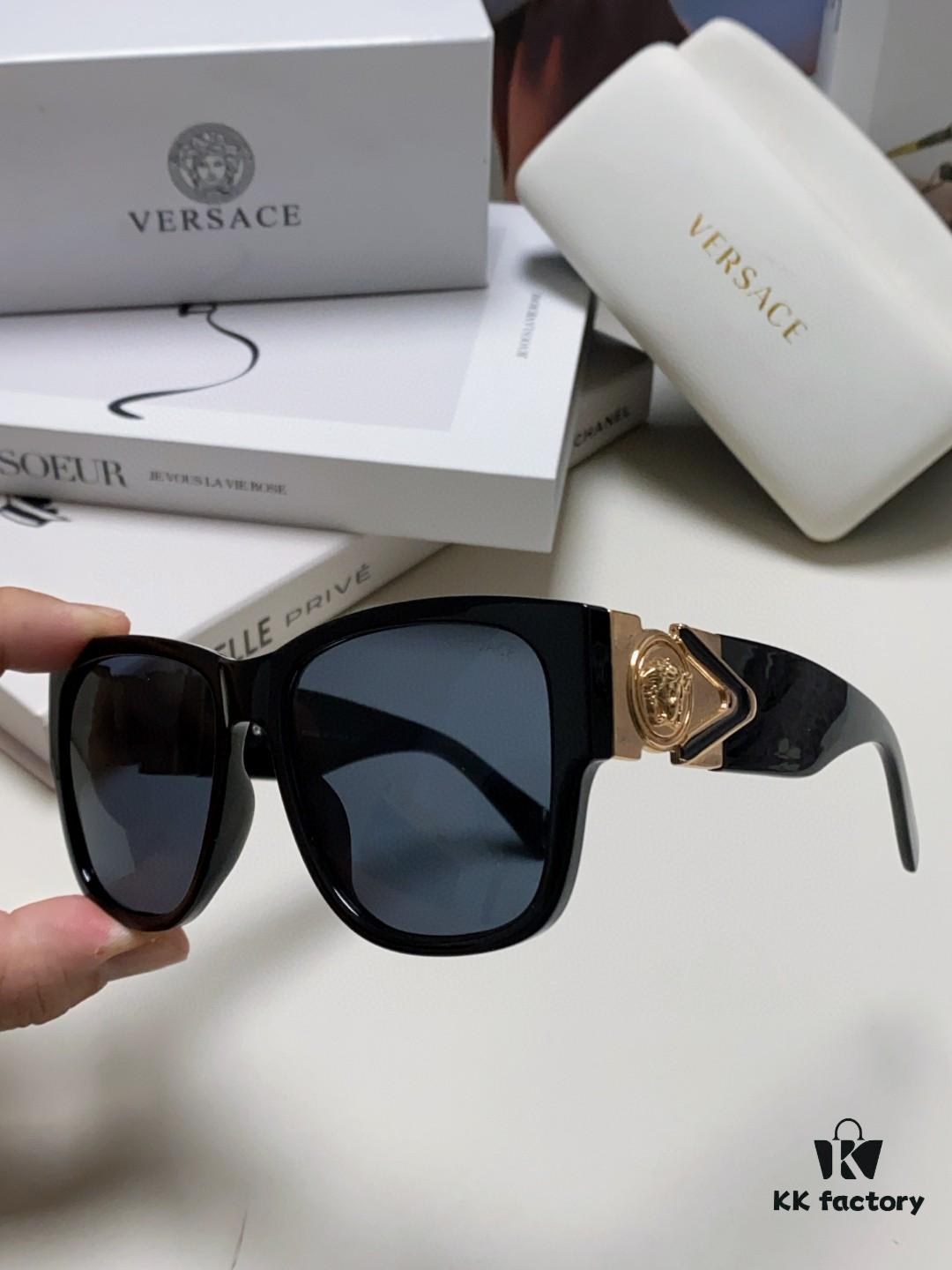 6931f9583a89a121ed54a7d2 Versace 2024 Latest Hit Fashion Medusa Head Sunglasses, Trendy Oversized Retro Shades Unisex European and American Style
