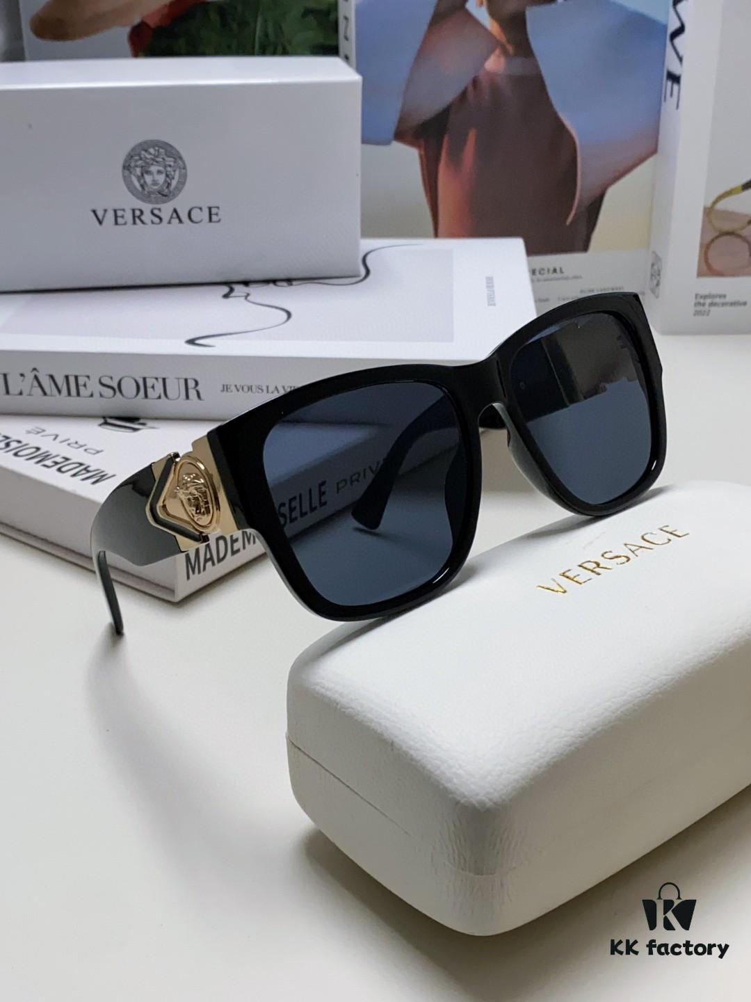 6931f9583a89a121ed54a7d4 Versace 2024 Latest Hit Fashion Medusa Head Sunglasses, Trendy Oversized Retro Shades Unisex European and American Style