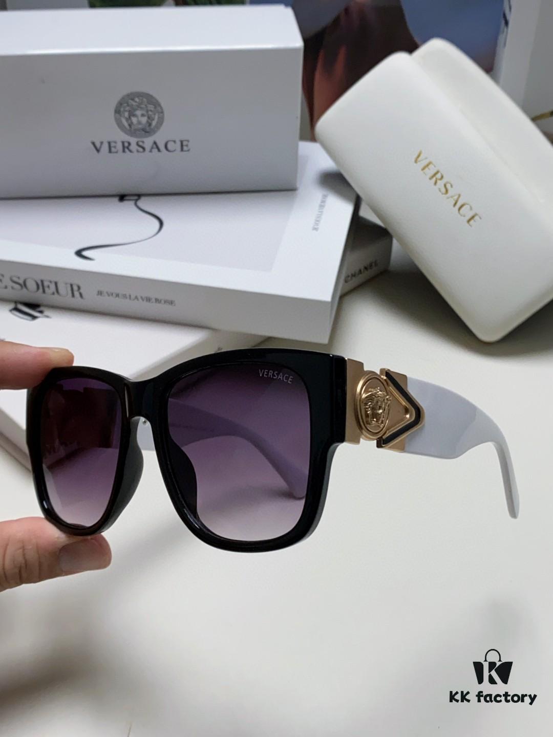 6931f9583a89a121ed54a7dc Versace 2024 Latest Hit Fashion Human Head Sunglasses, Trendy Oversized Retro Sun Glasses for Men and Women, Unisex Eyewear