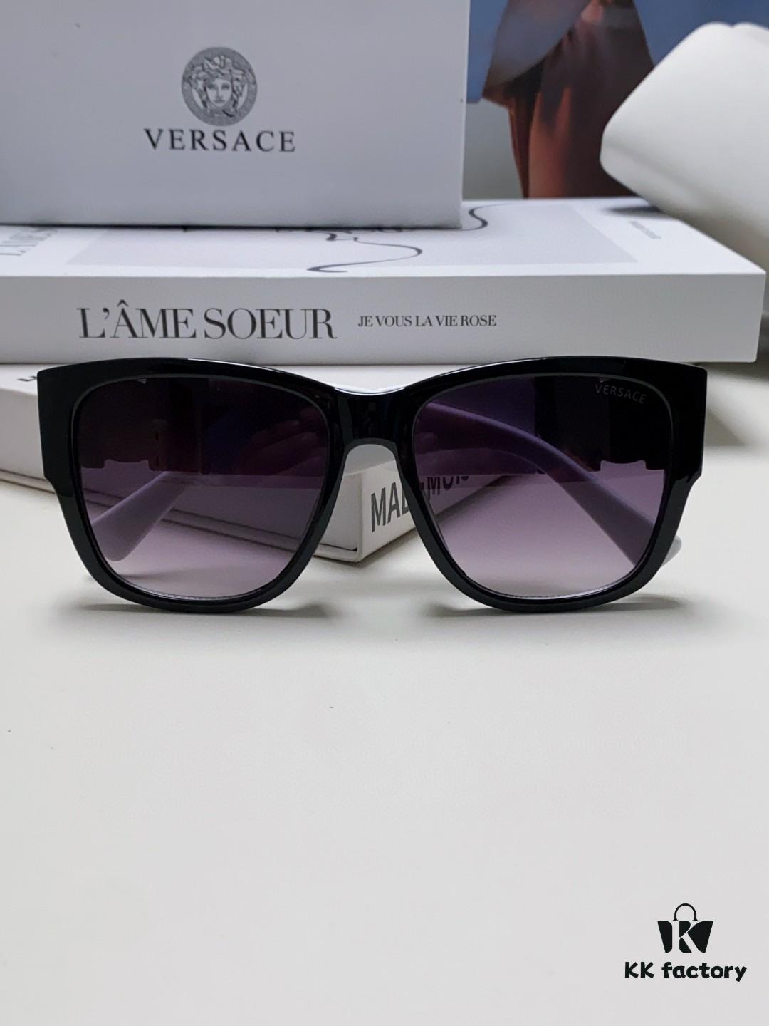 6931f9583a89a121ed54a7dd Versace 2024 Latest Hit Fashion Human Head Sunglasses, Trendy Oversized Retro Sun Glasses for Men and Women, Unisex Eyewear