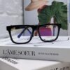 6931f95a3a89a121ed54a7ec Versace 2024 New Engraved Eyeglass Frame, Unisex Black Thick Acetate Myopia Frame, Fashionable Eyewear Sunglasses