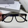 6931f95a3a89a121ed54a7ee Versace 2024 New Engraved Eyeglass Frame, Unisex Black Thick Acetate Myopia Frame, Fashionable Eyewear Sunglasses