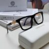 6931f95a3a89a121ed54a7f2 Versace 2024 New Engraved Eyeglass Frame, Unisex Black Thick Acetate Myopia Frame, Fashionable Eyewear Sunglasses