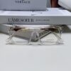 6931f95b3a89a121ed54a7fb Versace 2024 New Engraved Eyeglass Frame Unisex Black Thick Acetate Myopia Frame Stylish Brand Eyewear Sunglasses
