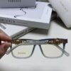 6931f95b3a89a121ed54a803 Versace 2024 New Engraved Eyeglass Frame Unisex Black Thick Acetate Myopia Frame Trendy Brand Optical Glasses Sunglasses