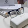 6931f95b3a89a121ed54a806 Versace 2024 New Engraved Eyeglass Frame Unisex Black Thick Acetate Myopia Frame Trendy Brand Optical Glasses Sunglasses