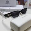 VERSACE 2024 New Classic Top Sunglasses, Rectangular Color-Block Street-Chic Unisex Eyewear