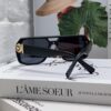 6931f9613a89a121ed54a850 VERSACE Unisex Classic Black and Gold Sunglasses Fashion Couple Shades VE4399