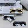 6931f9613a89a121ed54a856 VERSACE Unisex Classic Black and Gold Sunglasses Fashion Couple Shades VE4399