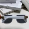 6931f9623a89a121ed54a85e VERSACE Unisex Classic Black and Gold Sunglasses Fashion Couple Shades VE4399