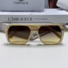 6931f9633a89a121ed54a86a VERSACE Unisex Classic Black and Gold-Tone Sunglasses Fashion Couple Shades VE4399