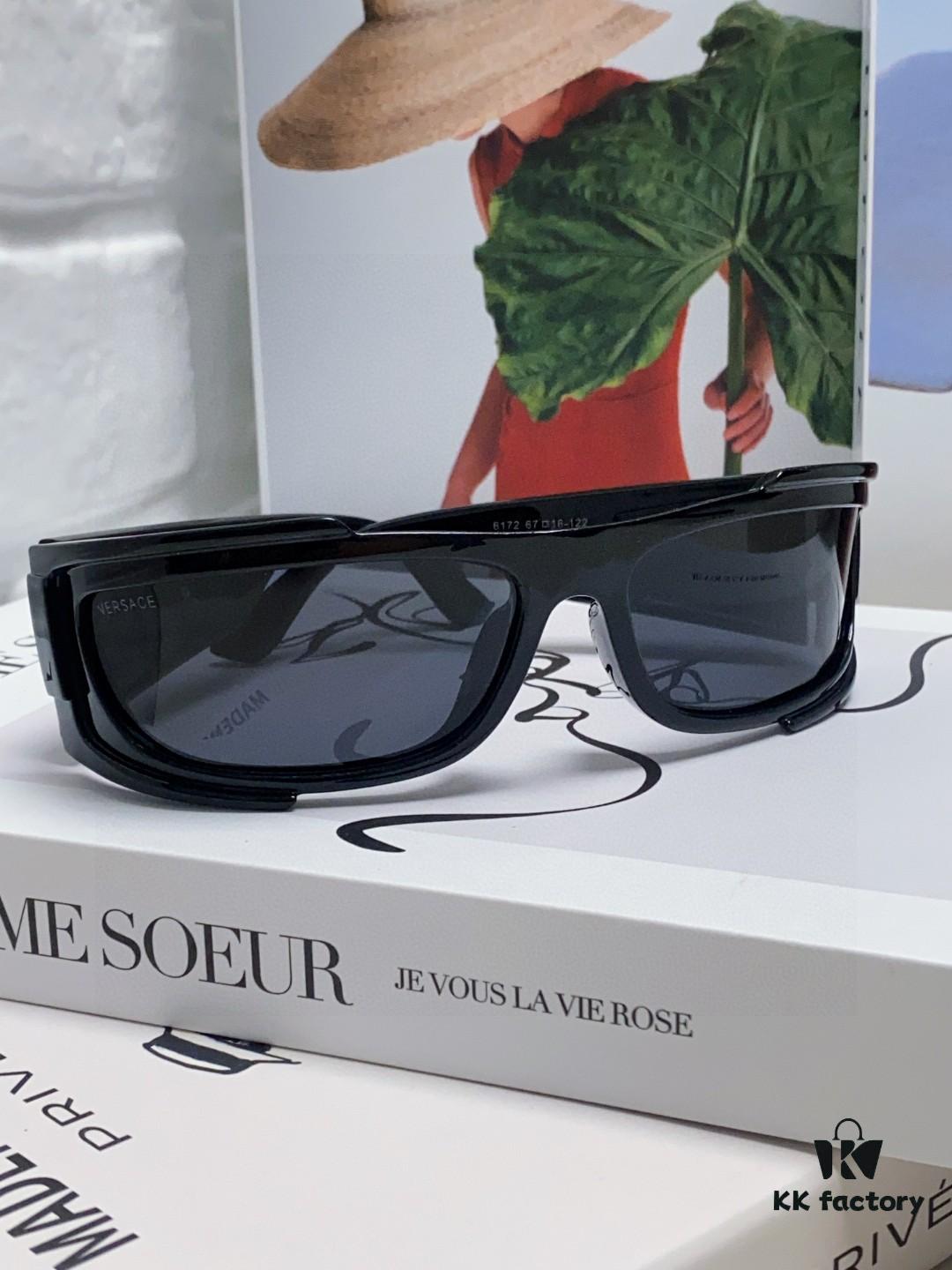 6931f9633a89a121ed54a870 Versace Men's Fashion Pilot Full-Frame Sunglasses
