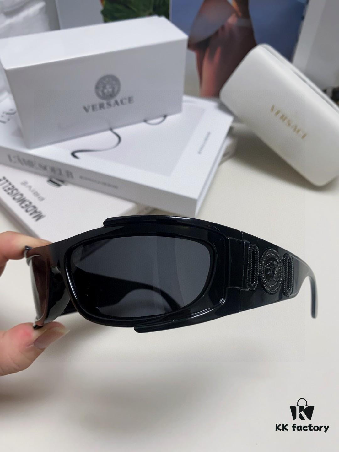 6931f9633a89a121ed54a874 Versace Men's Fashion Pilot Full-Frame Sunglasses