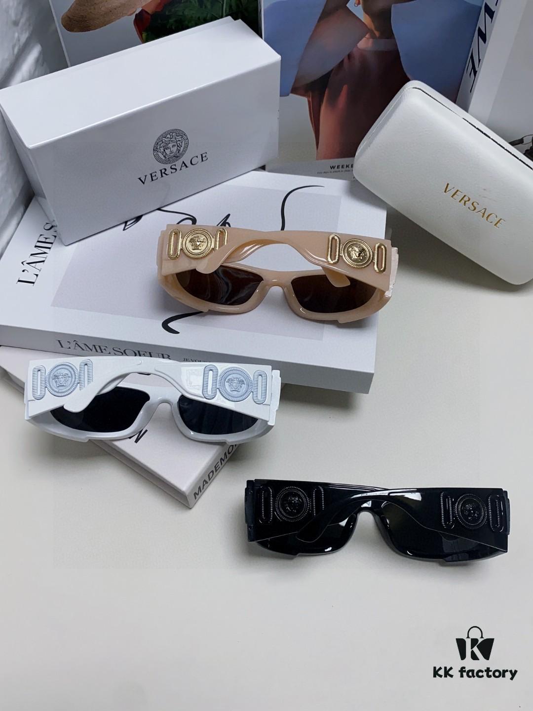 6931f9643a89a121ed54a877 Versace Men's Fashion Pilot Full-Frame Sunglasses
