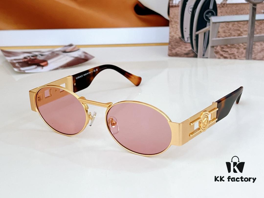 6931f9693a89a121ed54a8c8 150 Matte High-Quality Versace VE2264 Details Available, Frosted Texture, 3D Medusa Queen Design, Top-Tier Sunglasses