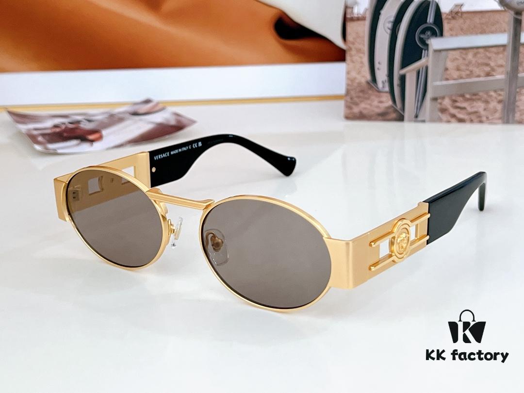 6931f9693a89a121ed54a8c9 150 Matte High-Quality Versace VE2264 Details Available, Frosted Texture, 3D Medusa Queen Design, Top-Tier Sunglasses