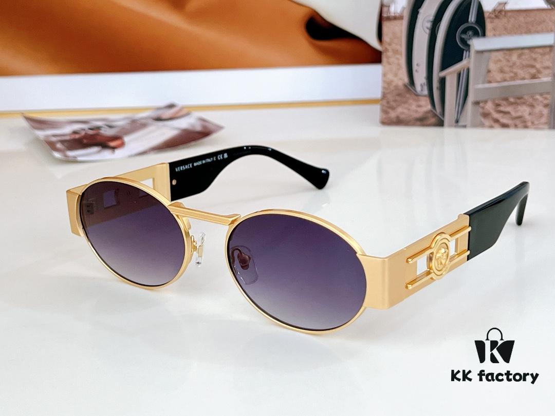 6931f9693a89a121ed54a8ca 150 Matte High-Quality Versace VE2264 Details Available, Frosted Texture, 3D Medusa Queen Design, Top-Tier Sunglasses