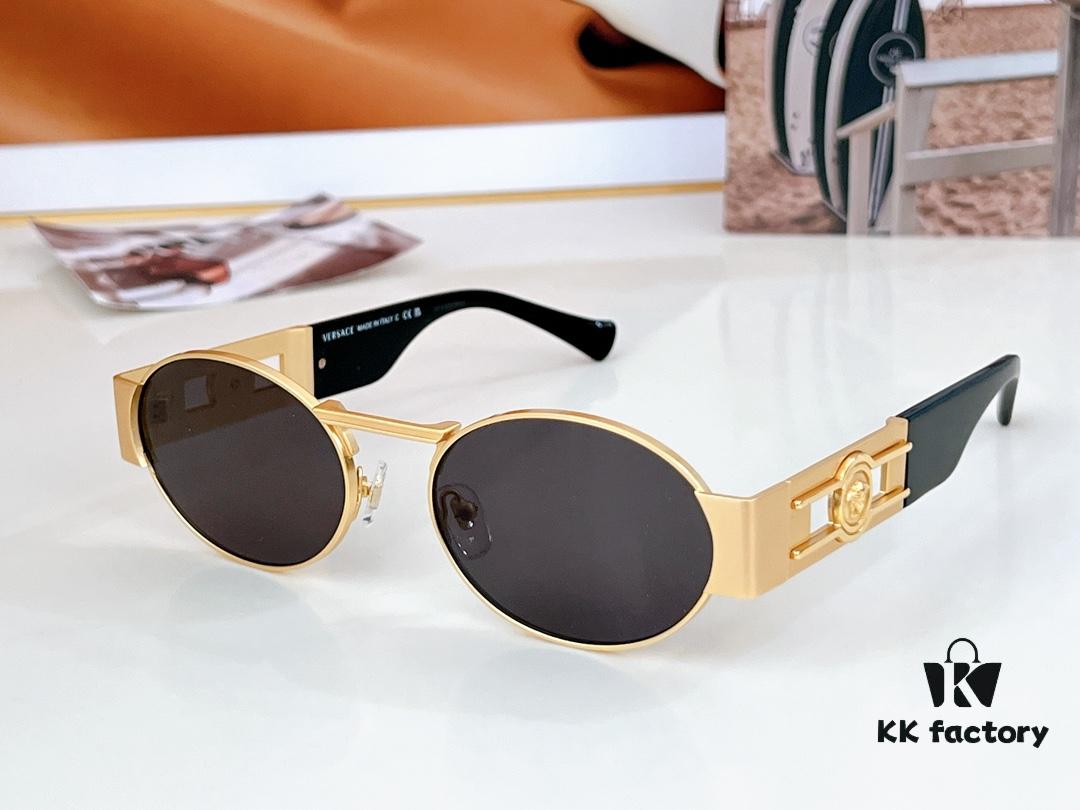 6931f96a3a89a121ed54a8cb 150 Matte High-Quality Versace VE2264 Details Available, Frosted Texture, 3D Medusa Queen Design, Top-Tier Sunglasses