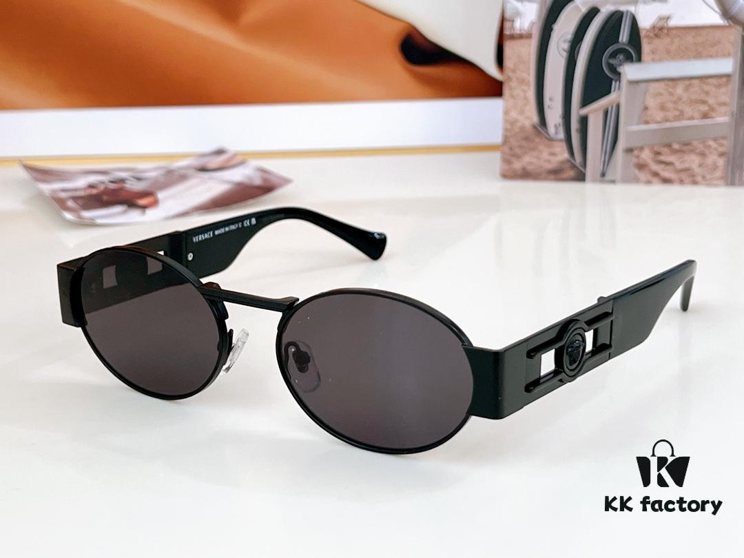 6931f96a3a89a121ed54a8cd 150 Matte High-Quality Versace VE2264 Details Available, Frosted Texture, 3D Medusa Queen Design, Top-Tier Sunglasses