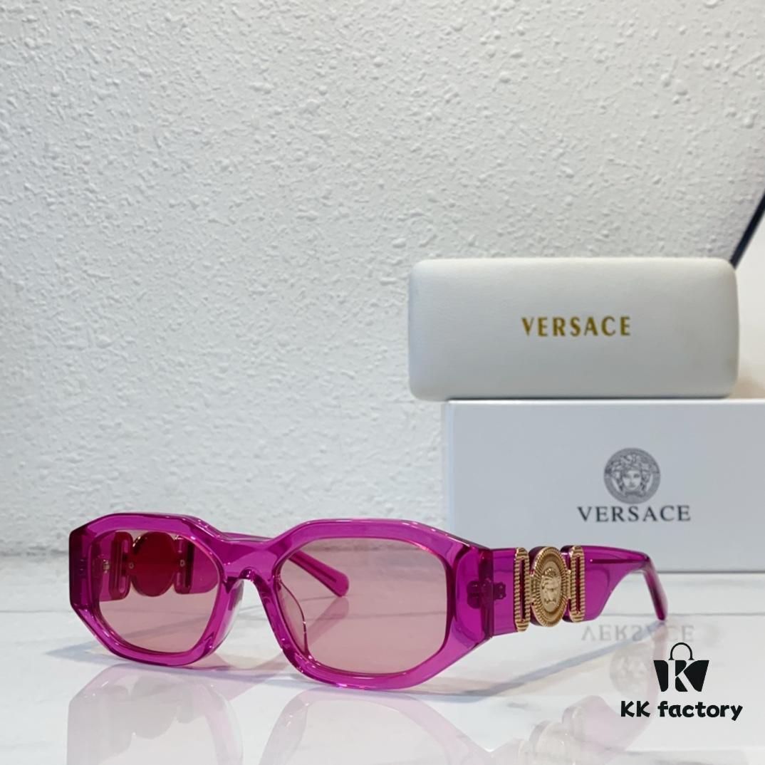 6931f96b3a89a121ed54a8db 140 Versace MODEL: VE4361 Unisex Sunglasses with Iconic Temple Design