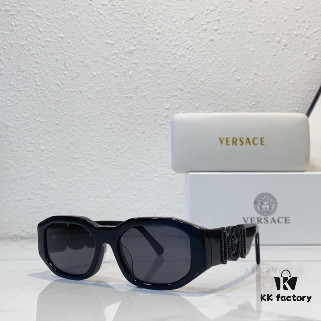 6931f96b3a89a121ed54a8dc 140 Versace MODEL: VE4361 Unisex Sunglasses with Iconic Temple Design