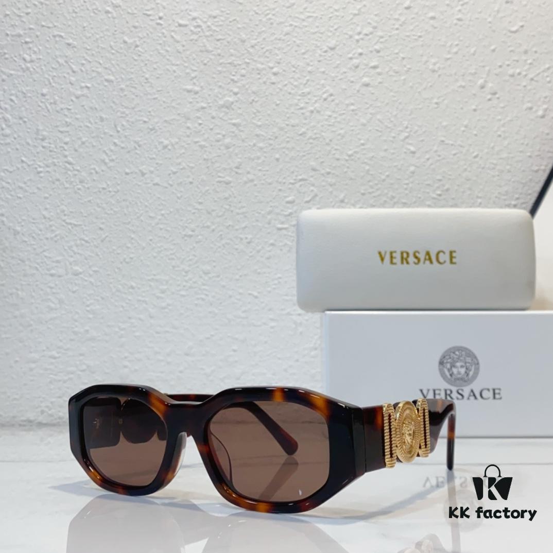 6931f96b3a89a121ed54a8dd 140 Versace MODEL: VE4361 Unisex Sunglasses with Iconic Temple Design