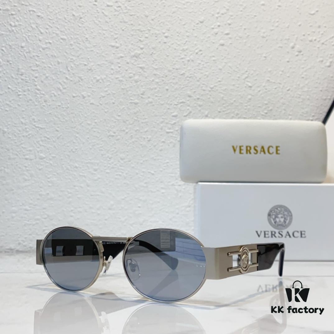 6931f96c3a89a121ed54a8ed 150 Frosted High-Quality Versace VE2264 Details Available, Frosted Texture, 3D Medusa Queen, Instagram Popular Sunglasses