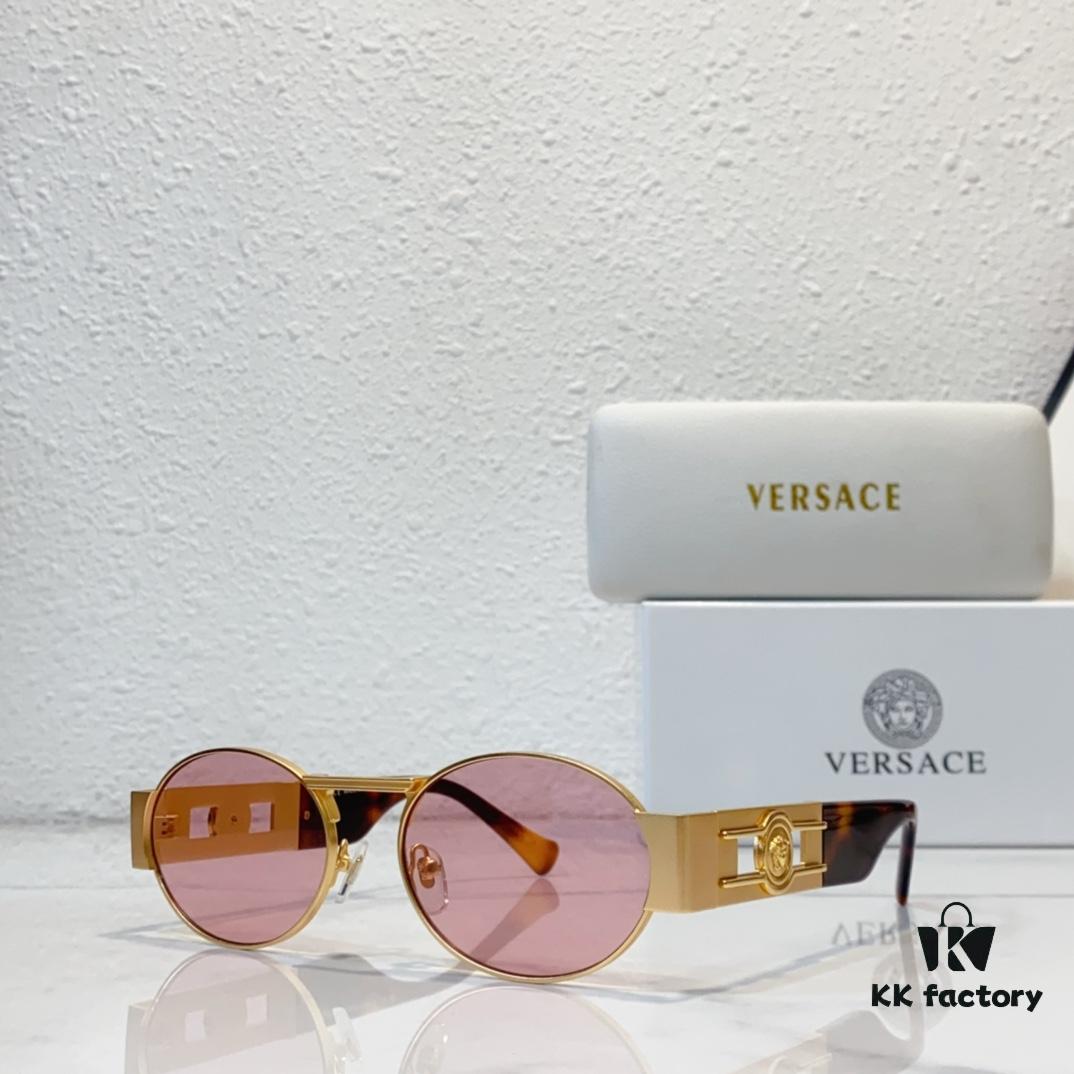 6931f96c3a89a121ed54a8ef 150 Frosted High-Quality Versace VE2264 Details Available, Frosted Texture, 3D Medusa Queen, Instagram Popular Sunglasses
