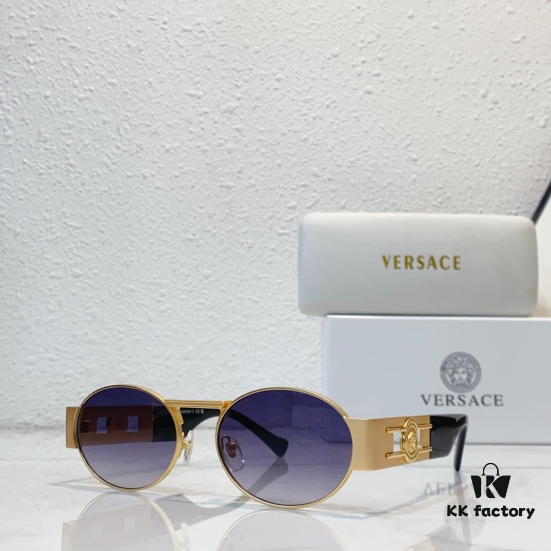 6931f96c3a89a121ed54a8f0 150 Frosted High-Quality Versace VE2264 Details Available, Frosted Texture, 3D Medusa Queen, Instagram Popular Sunglasses
