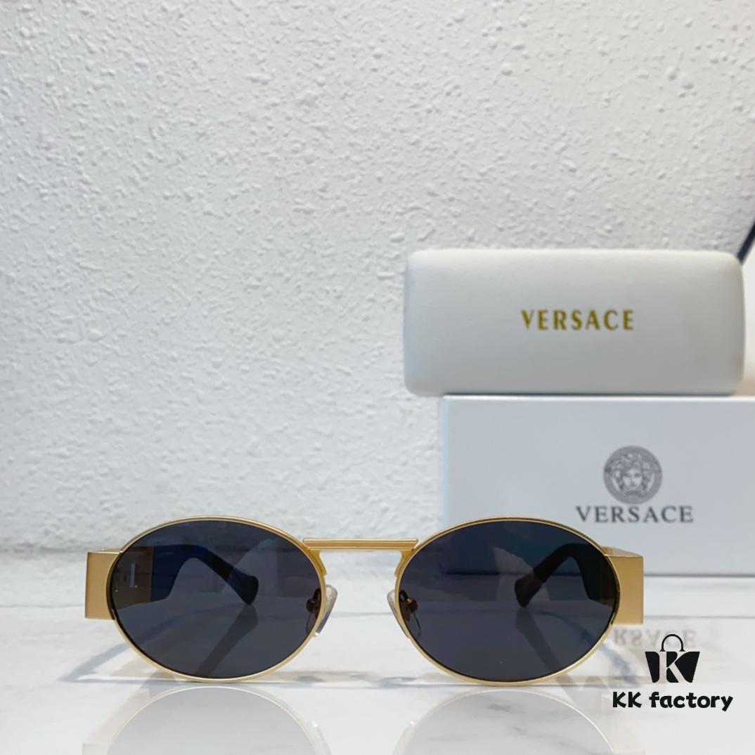 6931f96c3a89a121ed54a8f3 150 Frosted High-Quality Versace VE2264 Details Available, Frosted Texture, 3D Medusa Queen, Instagram Popular Sunglasses