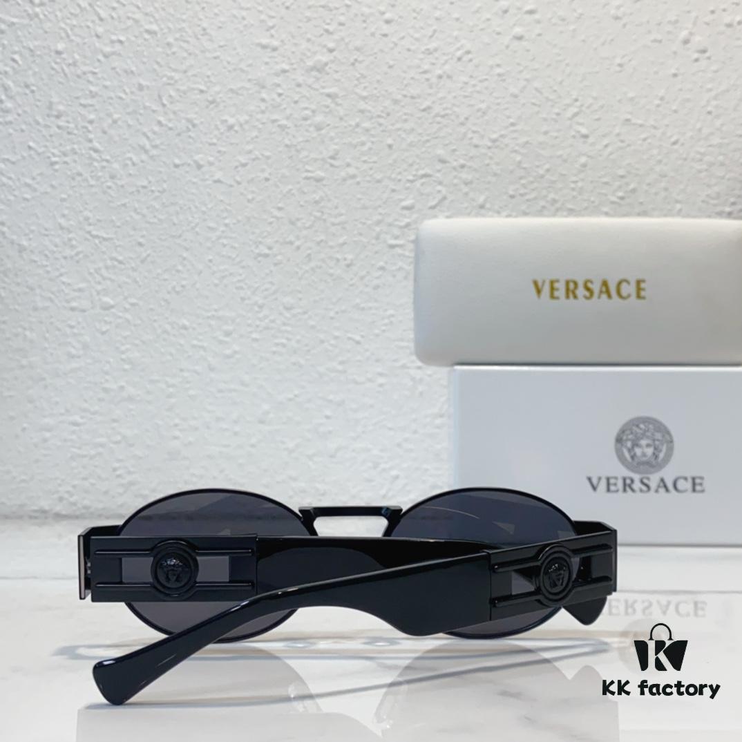 6931f96d3a89a121ed54a8f4 150 Frosted High-Quality Versace VE2264 Details Available, Frosted Texture, 3D Medusa Queen, Instagram Popular Sunglasses