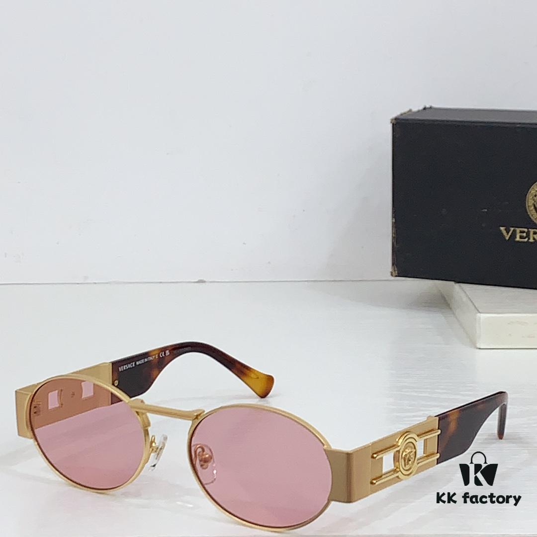 6931f96d3a89a121ed54a8ff 150 Frosted High-Quality Versace VE2264 Details Ins Popular Sunglasses
