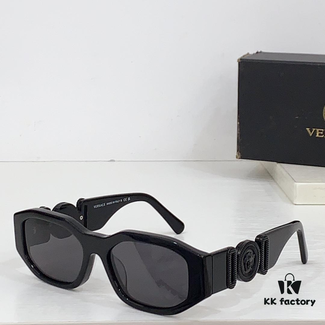 6931f96f3a89a121ed54a910 140 Versace MODEL: VE4361 Unisex Sunglasses with Iconic Temple Design