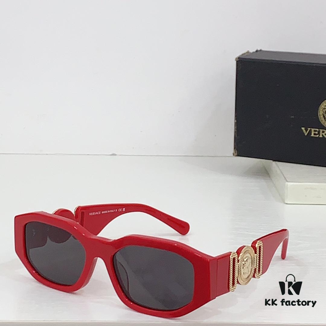 6931f96f3a89a121ed54a912 140 Versace MODEL: VE4361 Unisex Sunglasses with Iconic Temple Design
