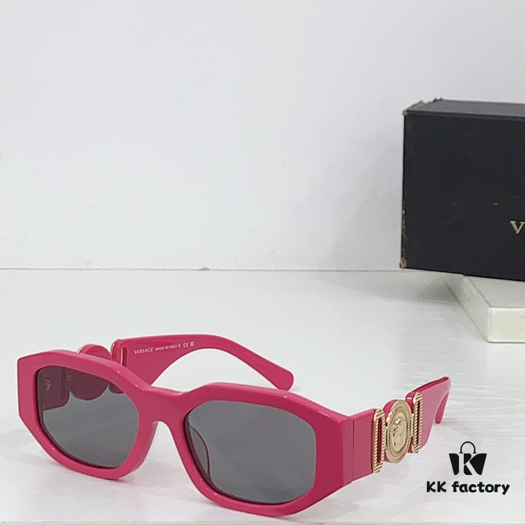 6931f96f3a89a121ed54a916 140 Versace MODEL: VE4361 Unisex Sunglasses with Iconic Temple Design