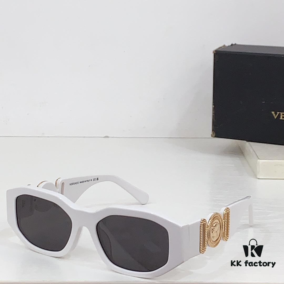 6931f96f3a89a121ed54a917 140 Versace MODEL: VE4361 Unisex Sunglasses with Iconic Temple Design